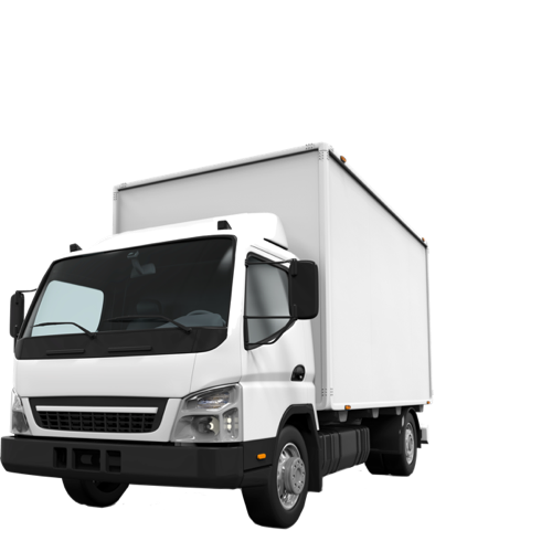 white wonton trucking delivery truck