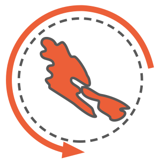 icon showing Pender Island